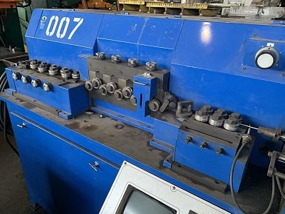 Tahei #TSF-808S, wire bender, 2mm-8mm wire diameter, infinite wire feed length, 1995 - Image 3