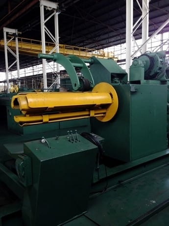 60" x .015" -.135" Dahlstrom Cut-To-Length line, 20000 lb. capacity, 180 FPM, L to R, complete line - Image 1