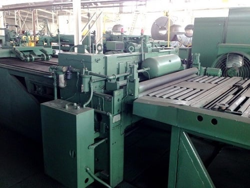 60" x .015" -.135" Dahlstrom Cut-To-Length line, 20000 lb. capacity, 180 FPM, L to R, complete line - Image 6