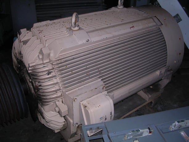 350 HP 1200 RPM Teco, Frame 5810B, TEFC, BB, 2300/4160 Volts - Image 4