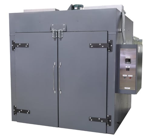 72" width x 72" H x 72" D High Temperature Walk-In Oven #HT216, 1000°F - Image 1