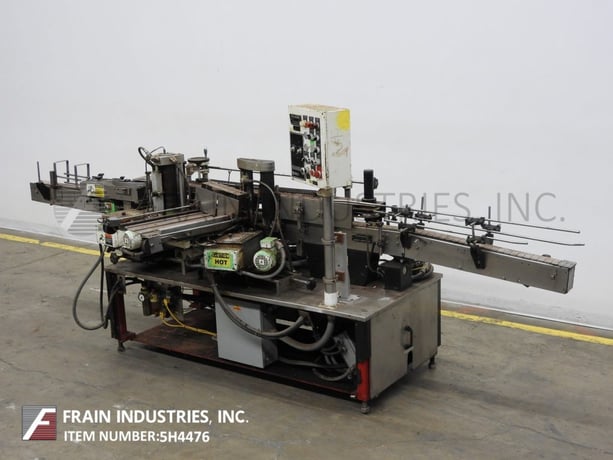 Krones #Rondella, automatic, inline, wrap around glue labeler, 80-400 containers per minute - Image 1