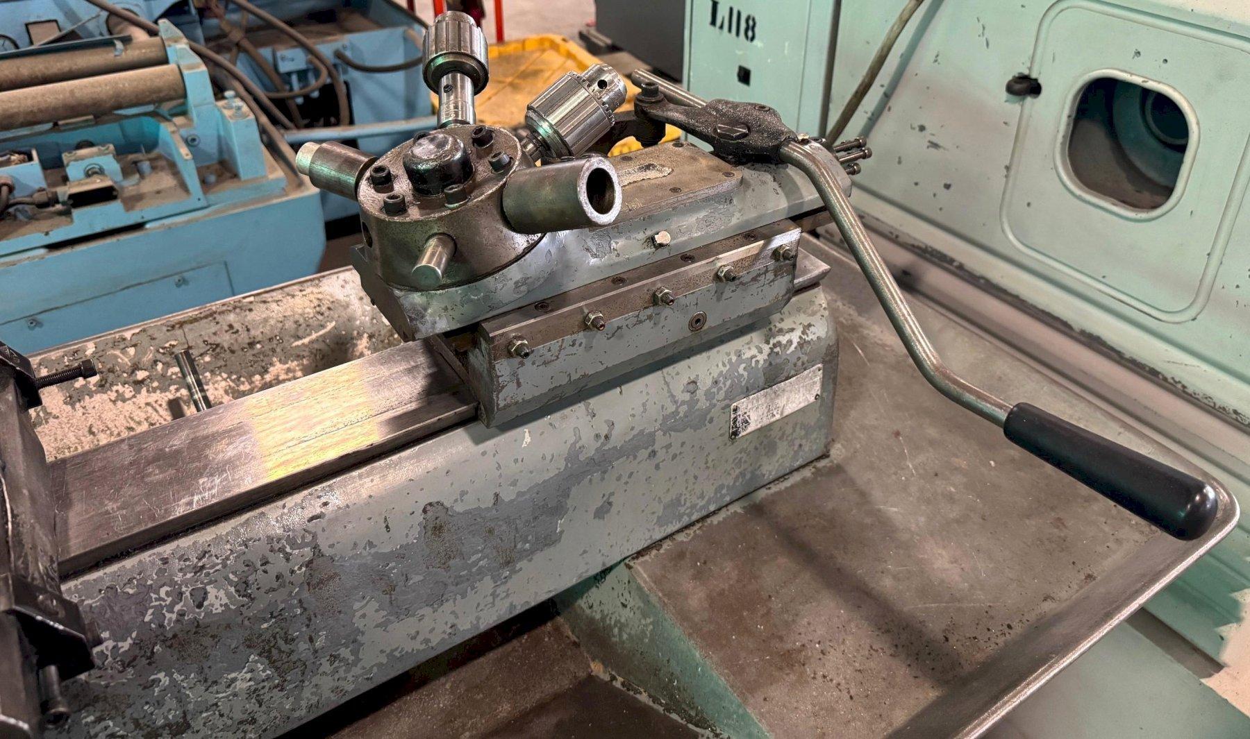 9" x 36" Hardinge #DSM-59R, second operation lathe, double tool cross slide, turret, 5C closer, 1 HP - Image 5
