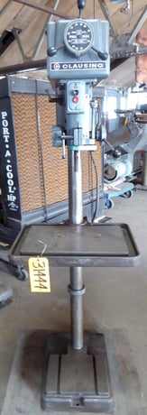 15" Clausing #16VT-1, single spindle drill, 4.75" spindle travel, 500-4000 RPM, 3/4 HP, #2MT - Image 3