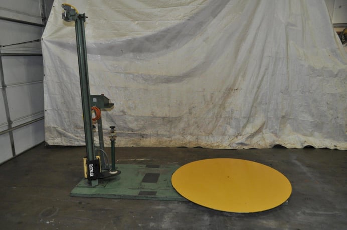 Infrapak, stretch pallet wrapper, 60" rotary table, 60" vertical travel, variable speed film carriage - Image 4