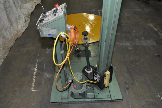 Infrapak, stretch pallet wrapper, 60" rotary table, 60" vertical travel, variable speed film carriage - Image 6
