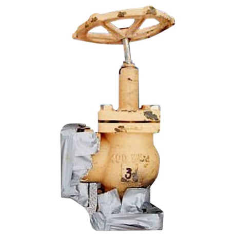 3" Ammonia Valve 90 Deg., Inlets/outlets: (2) 3" diameter ports with 6" - Image 2