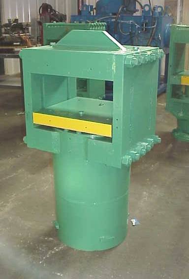 230 Ton, Up-acting slab side, 22" x20", 9.5" stroke, 9.5" daylight, 55" tall, 35.5" work height, #484 - Image 1