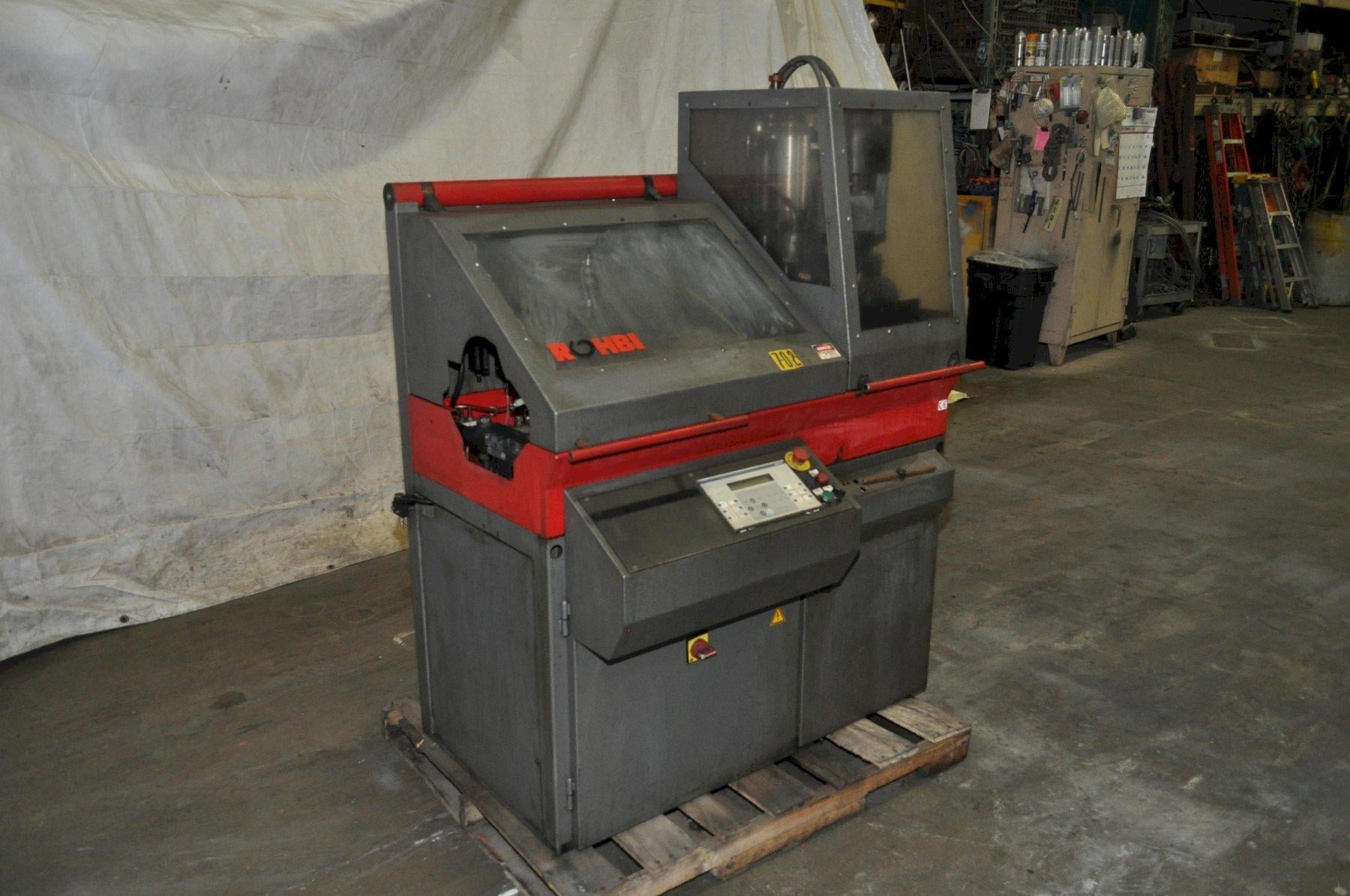 9" Ruhbi #RKA72, circular cold saw, 20" feed length, clamp, Magelis Control - Image 6