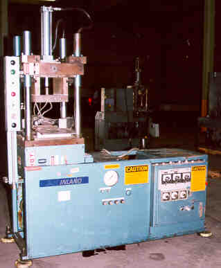 120 Ton, I.m.i.inland I.M.I. Inland, 15" x20", 9.5" DL, 9" stroke, vert.or horizontal, 12" elec.pltns, #185 - Image 1