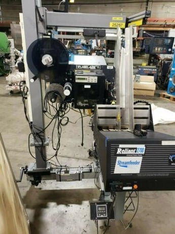 Label-Tronix, labeling system with Lable-Aire 2138 & Reliant 2700 feeder - Image 9