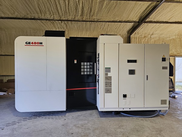 Enshu #GE480H, 4-Axis CNC horizontal machining center, Fanuc 31iMB, 31.5" X, 31.5" Y, 31.5" Z, 15000 RPM, 60 - Image 1