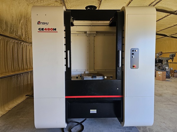 Enshu #GE480H, 4-Axis CNC horizontal machining center, Fanuc 31iMB, 31.5" X, 31.5" Y, 31.5" Z, 15000 RPM, 60 - Image 2