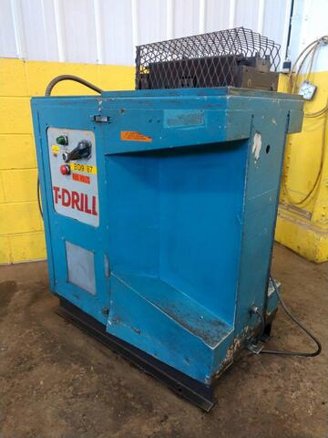 16" T-Drill / UTE " Straight-O-Matic #250, blade & part corrective straightener, 3/4 HP - Image 2