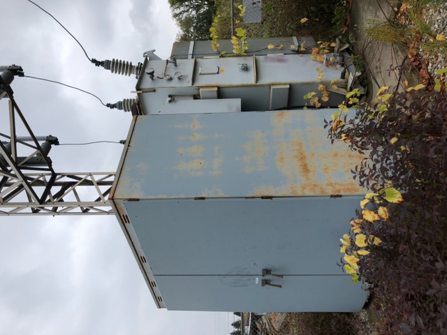 1000 KVA 27600 Primary, 600Y/347 Secondary, Square D, 1976 - Image 1
