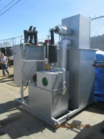 Baker Furnace #SX200E, thermal oxidizer remediation unit, 200 cfm - Image 3