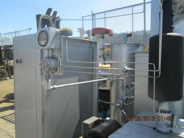 Baker Furnace #SX200E, thermal oxidizer remediation unit, 200 cfm - Image 4