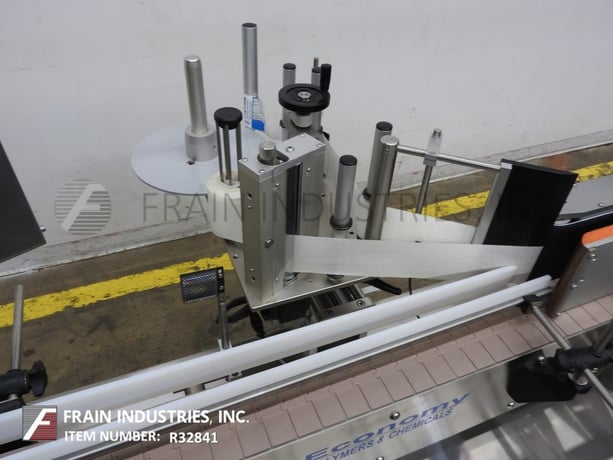 Tronics #S30, Stainless Steel, open style frame, stepper driven, pressure sensitive, wrap labeler rated from - Image 2