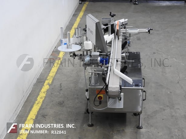 Tronics #S30, Stainless Steel, open style frame, stepper driven, pressure sensitive, wrap labeler rated from - Image 4