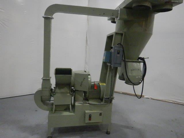 Jay Bee #3CB, hammermill, 10 HP, self contained cyclone for dustless grinding - Image 6
