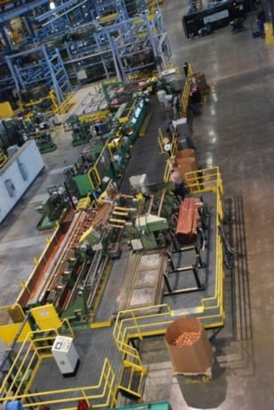 SMS, copper tube cast & roll-melting, casting, milling & 3-roll HRM rolling line - Image 8