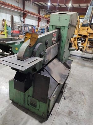 6" x 6" x 5/8" Piranha #PII, hydraulic ironworker, 140 ton - Image 5