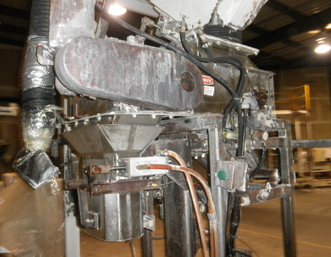 Chantland #4234, Bag Filling Line, 25-100 lb bags, 10" x 6" opening, 24" x 8' L take away belt conveyor, 15' - Image 3