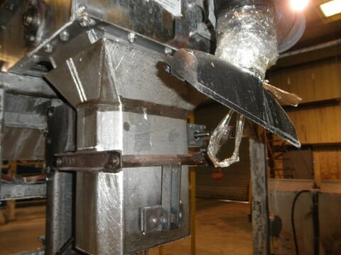 Chantland #4234, Bag Filling Line, 25-100 lb bags, 10" x 6" opening, 24" x 8' L take away belt conveyor, 15' - Image 5