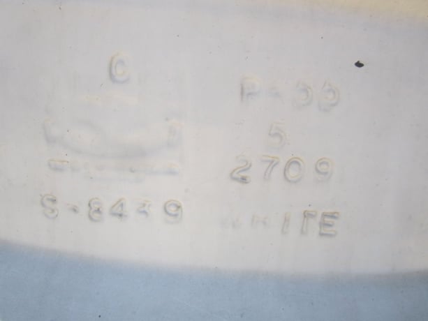 White #P-55, Ceramic Vacuum Bed Filter, 36" diameter x 13" lower section, 3/4" side bottom outlet, 36" x 13" - Image 4