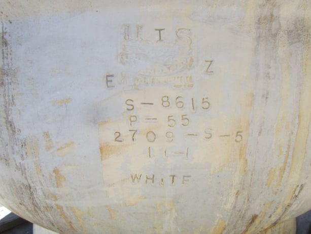 White #P-55, Ceramic Vacuum Bed Filter, 36" diameter x 13" lower section, 3/4" side bottom outlet, 36" x 13" - Image 5