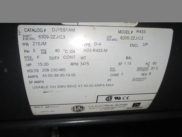 Application Engineering Company #TCU1500UQ, Water Cooled Heater, (2) pumps, 208-230/460 V - Image 6