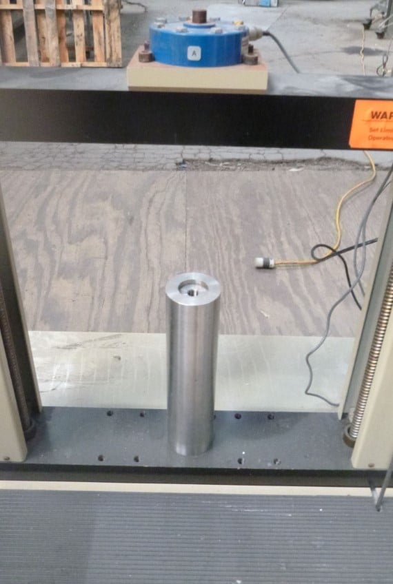 ATS #1105C, Compression Tester, 5000 lbs. capacity, 42" crosshead travel, 20" nominal horizontal clearance - Image 3