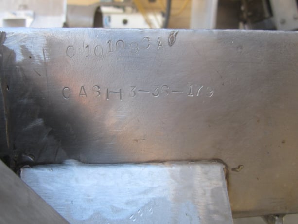 Grote #S/A-2225, Industrial Slicer, Stainless Steel, 2" x 30", 37" width x 9' 6" L stacking conveyor, 230V - Image 5