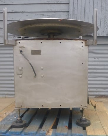 tarr' s shop, Accumulation Table, Stainless Steel, 34" high, 1/4 HP, 115V, 1725 RPM - Image 1