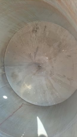 2250 gallon Stainless Steel Tank, Agitated, Cone Bottom, 7' 6" diameter x 8' straight side, 2 HP - Image 8