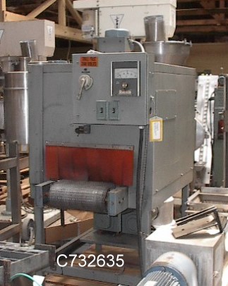 Shanklin #T-7LX, Shrink Tunnel, 15" width mesh belt, 22" width x 8.50" H x 42" L chamber, 1' feed/discharge - Image 3