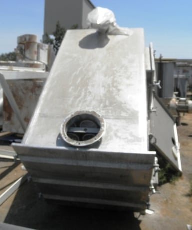 HAF Equipment Inc. #58BV25S2, Bag Break Station, 44" width feed, Dust Collector, (20) 6" diameter bags - Image 1