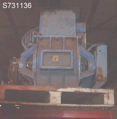 10" Buhler #C874A, Rotary Airlock Valve, Carbon Steel, 10" x 13" flanged inlet/outlet, 2 HP/1 HP, 1735/870 - Image 1