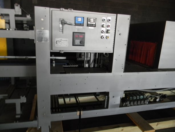 Arpac #105-28, Shrink Bundler/Tunnel system, 25" wide x 11" tall seal bar, 27" width film, 14" tall x 28" - Image 8