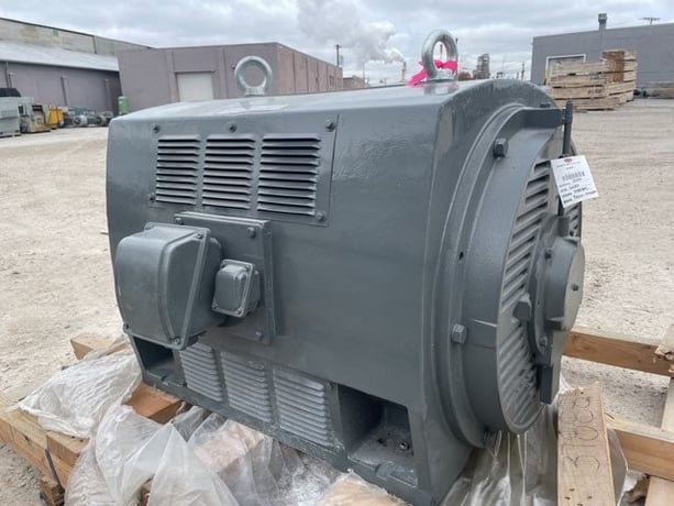 200 HP 600 RPM Teco Westinghouse, Frame 5808C, Drip-Proof Ball Bearing, 2300/4160 Volts, New Surplus - Image 2