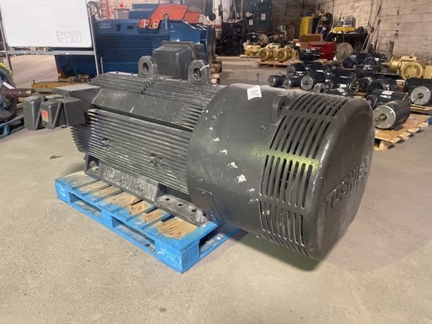 500 HP 1800 RPM Toshiba, Frame 5011US, TEFC BB, 4160 Volts, New Surplus - Image 2