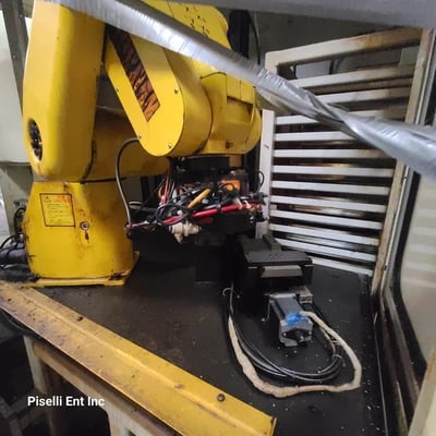 Gleason #CG300, CNC cutter sharpener for both style blades, 5-Axis, robotic loading, 2005 - Image 8