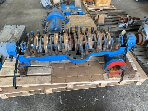 500 GPM @ 2400' TDH, Ingersoll-Rand, 3" CNTA, 8 STG (CI/Chrome/Ball), 3560 RPM - Image 1