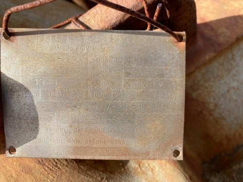 400 GPM @ 1471' TDH, Ingersoll-Rand, 3x8 DA-A 5 STG Carbon Steel ( & 2 MORE 3055/6 CBP), 3560 RPM - Image 1