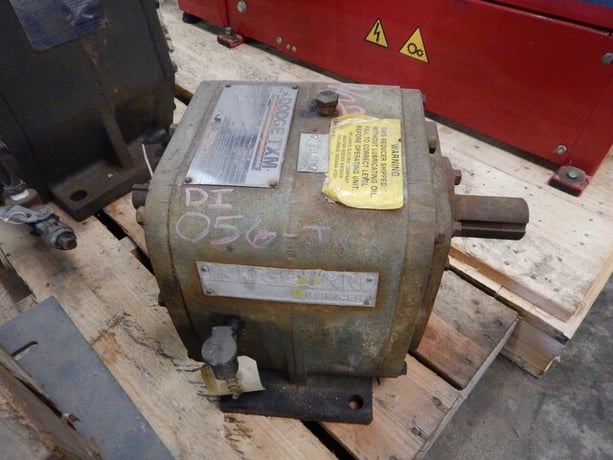 2.28 HP @ 1750 RPM, Dodge #TXM200, In-Line Speed Reducer, 23 RPM, 73.23:1 Ratio, Used - Image 1
