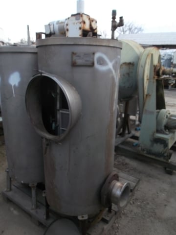 Sweco #WWF-12S21, White Water Filter, Stainless Steel, (16) 16" x 4" screen panels, 6" infeed/outfeed, 500 - Image 1
