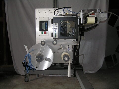 LabelPack #410, Print-Apply-Tamp Labeler w/conveyor - Image 1