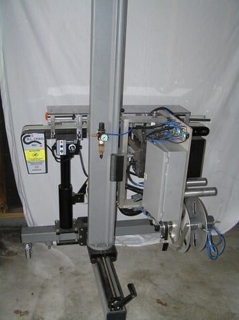 LabelPack #410, Print-Apply-Tamp Labeler w/conveyor - Image 3