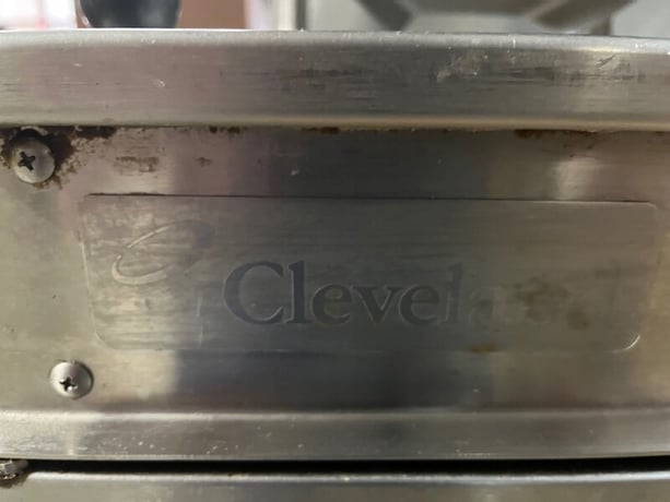 6 gallon Cleveland Range #36GMK66200, twin steam kettle on self conatined gas boiler base - Image 6