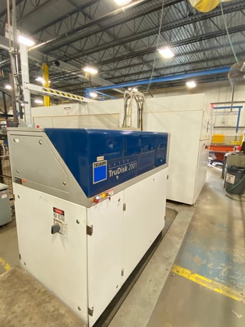 Trumpf #TruLaser-1030, 2000 watt fiber laser, 5' x 10', Trudisk 2001 Solid State Fiber oscillator, 2012 - Image 5
